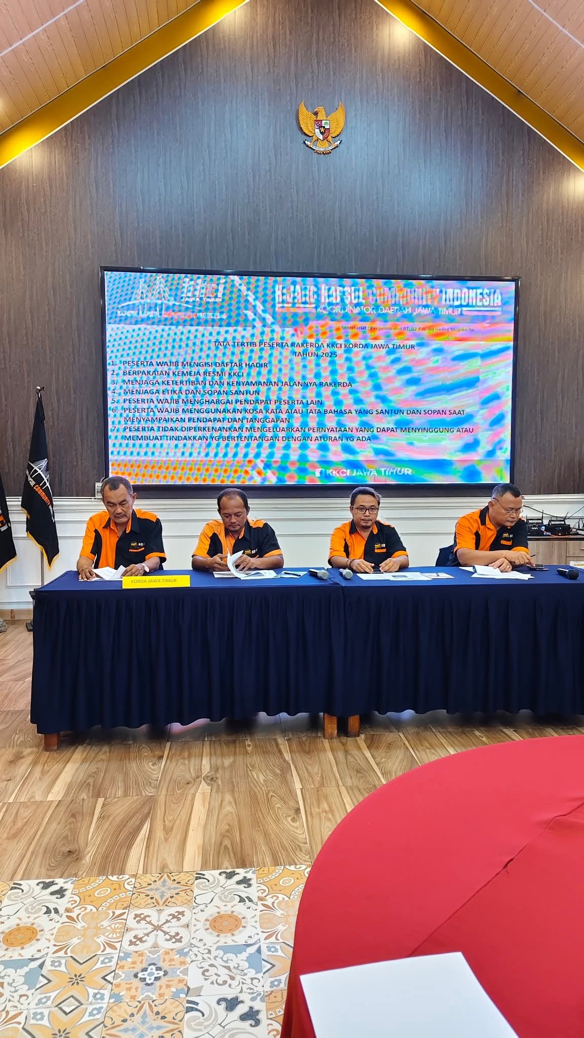 Suasana Rakerda KKCI